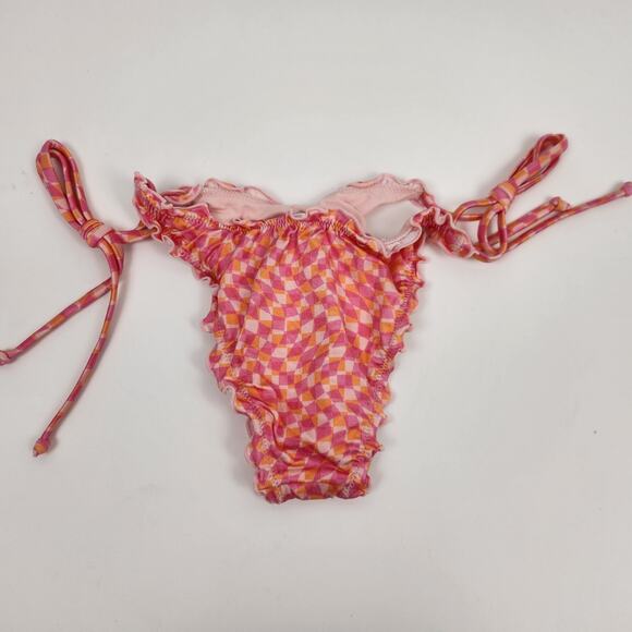 L*Space Bikini Set Maggie Top Roger Bitsy Bottom in Heat Waves Pink Small NWT - Picture 6 of 8